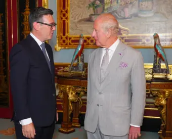 Andy Burnham Becomes UK Prime Minister After Meeting With King Charles III At Buckingham Palace