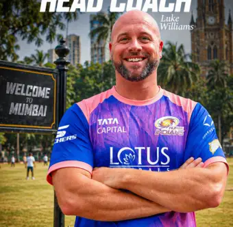 Luke Williams appointed Head Coach Of Mumbai Indians For The WPL