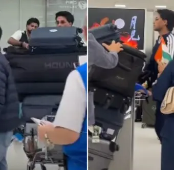 Asian Games 2026: Carrying skincare products, tent? Fans roast Abhishek Sharma after opener spotted with 6 suitcases