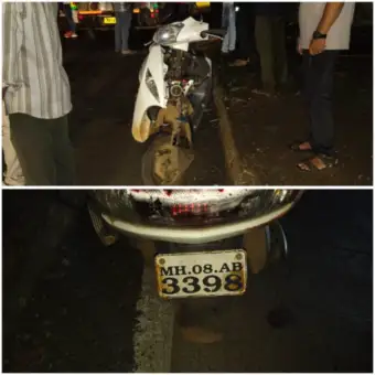 वेरळ येथे दुचाकीचा भीषण अपघात; तरुण गंभीर जखमी