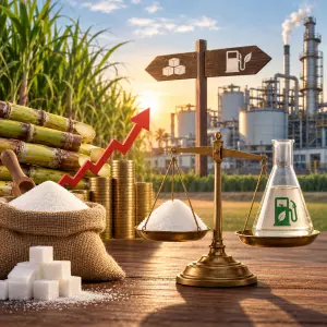 Rising sugar prices may reduce ethanol production as mills favour sugar sales