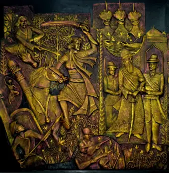 History comes alive in Vinay Ambar's mural