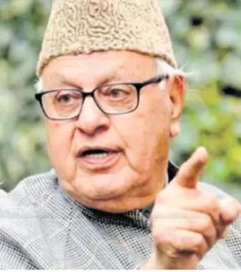 فاروق عبداللہ کا اپوزیشن جماعتوں سے رابطہ