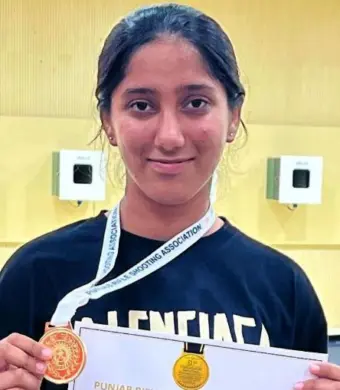ਨਿਸ਼ਾਨੇਬਾਜ਼ Aksneer Kaur ਨੇ Gold Medal ਜਿੱਤਿਆ