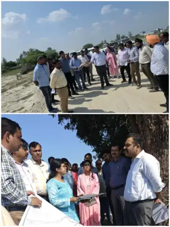 आईटी सिटी के गांवों की सूरत बदलने पर खर्च होंगे 100.71 करोड़ रुपये, एलडीए उपाध्यक्ष ने किया निरीक्षण