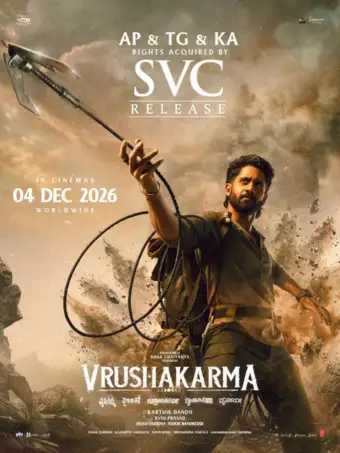 Dil Raju's SVC Acquires AP, TG & Karnataka Theatrical Rights Of Yuva Samrat Naga Chaitanya Vrushakarma For a Fancy Amount