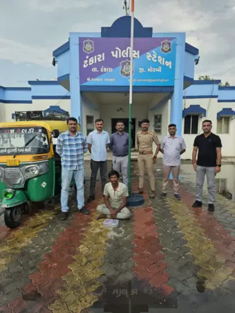 ટંકારાના મકાનમાંથી ધોળે દિવસે ચોરી કરનાર ઇસમ ઝડપાયો, તમામ મુદામાલ રીકવર
