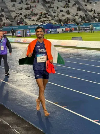 First Indian to Win Commonwealth Games 5000m Medal