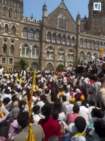 VIDEO: मुंबई में आरक्षण वर्गीकरण के समर्थन में मातंग समाज की बड़ी रैली