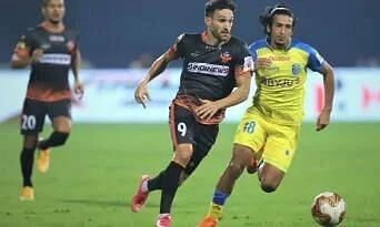 10-Man FC Goa Hold Kerala to 1-1 Draw