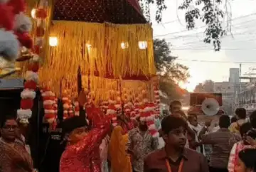 इंदौर में देवी अहिल्याबाई होलकर की भव्य पालकी यात्रा