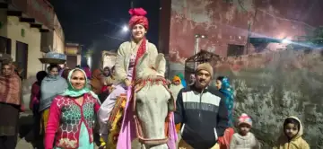 रितु यादव की शादी से पहले की घुड़चढ़ी