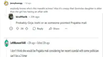 She is not Prajakta! Why are Marathi actresses being defamed due to the famous divorce of Govinda and Sunita? 10 c09be8f32b574c2a91e1a2242e844ae92643fea2a07ad48f1bb315ea89c7bc98