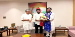 ముఖ్యమంత్రి ఎ.రేవంత్ రెడ్డి  రైల్వే శాఖ మంత్రి  అశ్వినీ వైష్ణవ్‌ తో భేటీ