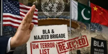 UNSC में BLA को ब्लैकलिस्ट करने के प्रस्ताव पर लगाया वीटो