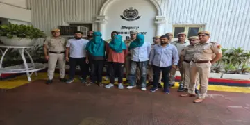 زیورات کے تاجر سے ڈکیتی کی کوشش ناکام  ، بین ریاستی گینگ کے چار افراد  گرفتار