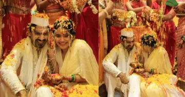 हळद लागली! अनुष्का सरकटे आणि निखिल चव्हाणची जोरदार हळद, मंडपातच नवरा-नवरीचा भन्नाट डान्स अन्.