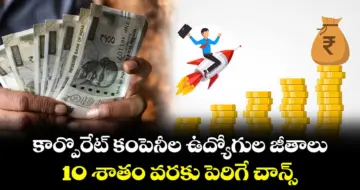 కార్పొరేట్ కంపెనీల ఉద్యోగుల జీతాలు 10 శాతం వరకు పెరిగే చాన్స్
