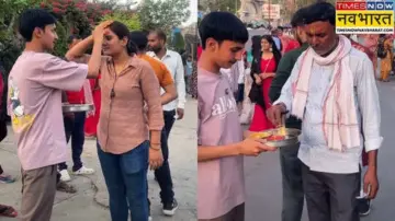 VIDEO: वृंदावन में प्रेम मंदिर के बाहर टीका लगाकर कितना कमाया जा सकता है? लड़के ने बताई अपनी एक दिन की कमाई