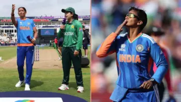 Ind vs Pak : பாகிஸ்தானை பந்தாடி இந்திய அணி அசத்தல் வெற்றி - தீப்தி ஷர்மா உலக சாதனை..!