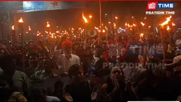 Dhaka Sees Massive Hindu Protest Over Alleged Lord Ram Disrespect