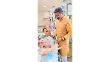 Verma Family Welcomes a Baby Boy on Dr. Abhishek Verma and Mrs. Anca Verma's Wedding Anniversary