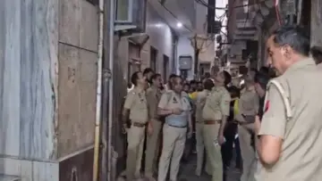 Balcony Collapse Near Banke Bihari Temple In Vrindavan Injures 9 Devotees, No Deaths Reported