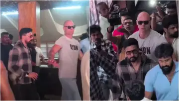 ರಾಮ್ ಚರಣ್ ಬಳಿಕ ಸುದೀಪ್‌ಗೆ ಹೊಸ ಬಾಡಿಗಾರ್ಡ್: ಕಿಚ್ಚನ ಜೊತೆ ಕಾಣಿಸಿದ ಆ ವ್ಯಕ್ತಿ ಯಾರು?