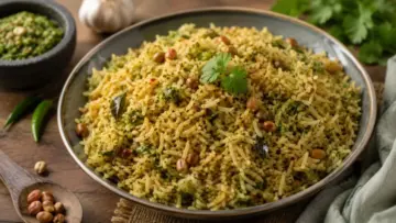 Thecha Pulav: रोजच्या भाताला द्या हटके ट्विस्ट; बनवा झणझणीत ठेचा पुलाव, फक्त २० मिनिटांत तयार, रेसिपी नोट करा