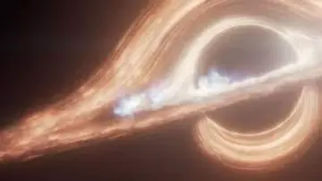 Black hole at center of Milky Way might be windy