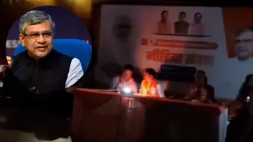 अश्विनी वैष्णव की PC में बिजली गुल, 10 मिनट अंधेरे में रहे रेल मंत्री, 2 अफसर सस्पेंड