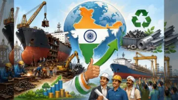 'नौका पुनर्वापर' (Ship Recycling) मध्ये भारत जगात क्रमांक १ वर !