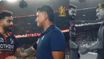 'एक बिहारी सब पर भारी, बाकी.' Virat अन् Vaibhav चे 'ते' संभाषण व्हायरल, पहा IPL चा खास Video