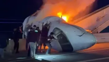 Texas crash update: One dead after private jet skids onto highway, erupts in flames