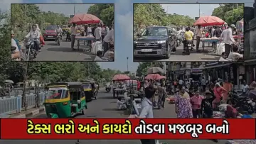 પોલીસની 'રીલ્સ' સુપરહિટ પણ ગ્રાઉન્ડ પર 'ફ્લોપ': કાપોદ્રામાં આખો રસ્તો ગાયબ છતાં તંત્ર આંખે પાટા બાંધીને મસ્ત!