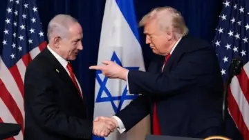Benjamin Netanyahu Says 'Neither Is True' After Donald Trump Claims Israel 'Does As I Say'