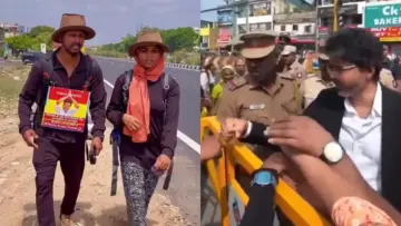 இதைவிட பெரிய கிஃப்ட் என்ன வேணும்? 32 நாள் நடைபயணம்.. தம்பதியினரை இறங்கி வந்து சந்தித்த முதல்வர் விஜய்!