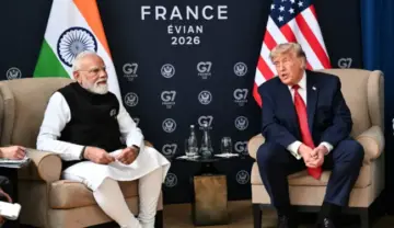 Modi-Trump G7 Meet : मोदी-ट्रम्प के बीच १६ महीने उपरांत फ्रांस में हुई प्रत्यक्ष बैठक !