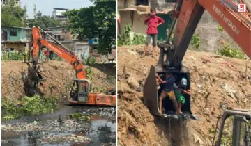 Ulhasnagar : नालेसफाईच्या कामात बालकांच्या जीवाशी खेळ; कंत्राटदारावर गुन्हा दाखल करण्याची मागणी