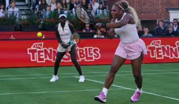 Serena returns: Williams makes a winning comeback in doubles at Queen"s Club with Mboko