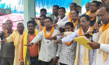 ଗଣ୍ଡ ସମାଜ ର ନୂତନ କର୍ମକର୍ତ୍ତା ଙ୍କ ଶପଥ ଗ୍ରହଣ ଓ ସମ୍ବର୍ଦ୍ଧନା ସମାରୋହ ଅନୁଷ୍ଠିତ।