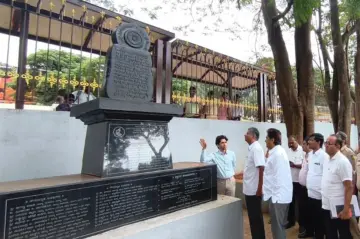 ಬೆಳಗಾವಿ: ಕಾಮಗಾರಿ ಪರಿಶೀಲಿಸಿದ ಲೋಕೋಪಯೋಗಿ ಸಚಿವ ಸತೀಶ ಜಾರಕಿಹೊಳಿ