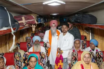 ਸਪੀਕਰ ਸੰਧਵਾਂ ਨੇ ਮੰਤਰੀ ਤੀਰਥ ਯਾਤਰਾ ਯੋਜਨਾ ਤਹਿਤ ਬੱਸ ਨੂੰ ਕੀਤਾ ਰਵਾਨਾ