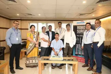 কলকাতায় প্রথম ! ইউরোলজিক্যাল সমস্যায় রোবোটিক সার্জারি, যুবককে সুস্থ করে নজির ডিসান হাসপাতালের