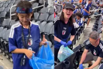 Japanese Fans Clean Stadium : मैच समाप्त होने के उपरांत जापानी दर्शकों ने स्टेडियम में पडा कचरा स्वयं उठाकर परिसर को स्वच्छ किया !