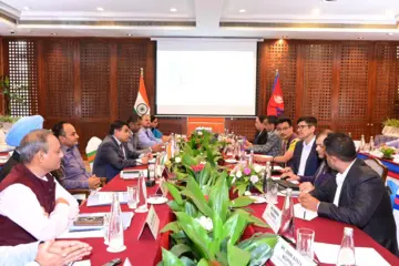 ভাৰত-নেপাল সীমান্তৰ স্তম্ভ সংৰক্ষণ আৰু মেৰামতিৰ বাবে অনুষ্ঠিত যুটীয়া পৰ্যালোচনা বৈঠক