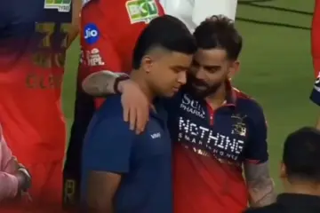King Kohli Meets Run Machine Vaibhav Sooryavanshi, Did Virat Kohli Pass On The Guru Mantra? Netizen Says 'International Ke Liye.'