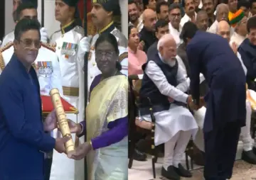 R Madhavan honoured with Padma Shri by President