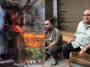 Father-Son Duo Turn Heroes in Delhi Fire Tragedy