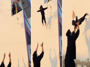 Stunt Video : रील बनाने का ये कैसा पागलपन? बच्चे के साथ जानलेवा स्टंट, VIDEO देखने के बाद लोगों का फूटा गुस्सा